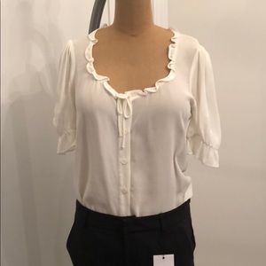 Beautiful Reformation top- perfect for spring